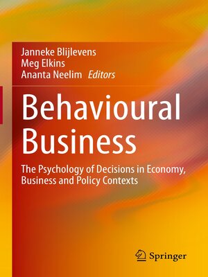 cover image of Behavioural Business